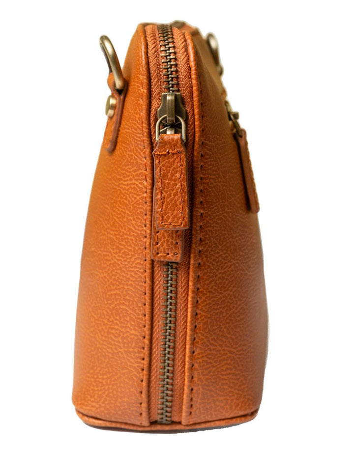 Hand Embroidered Coral Chimes Venice Sling Bag