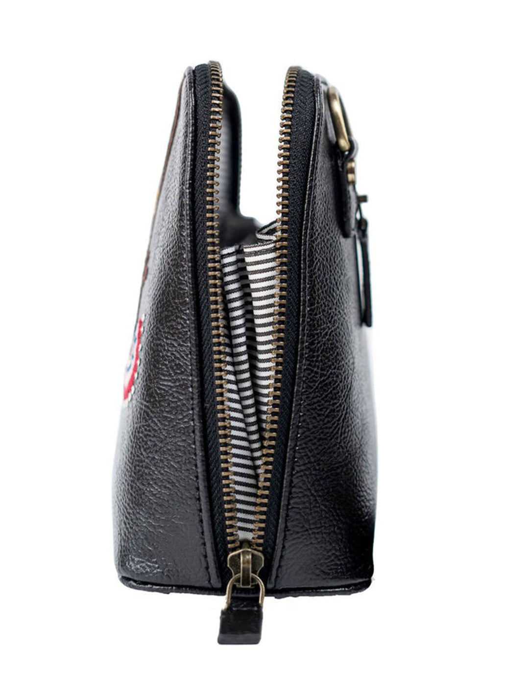 Hand Embroidered Coral Chimes Venice Sling Bag