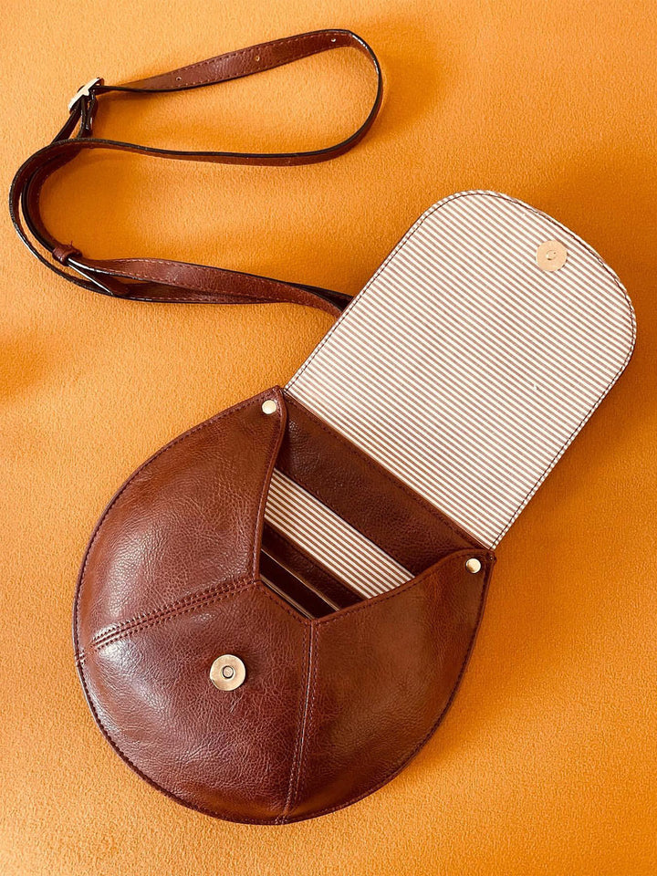 Hand Embroidered Metallic Bloom Bianca Sling Bag