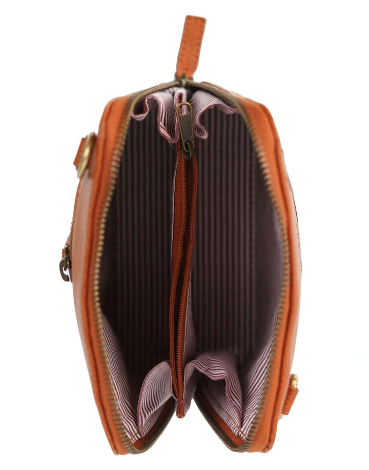 Hand Embroidered Hummingbird Venice Sling Bag