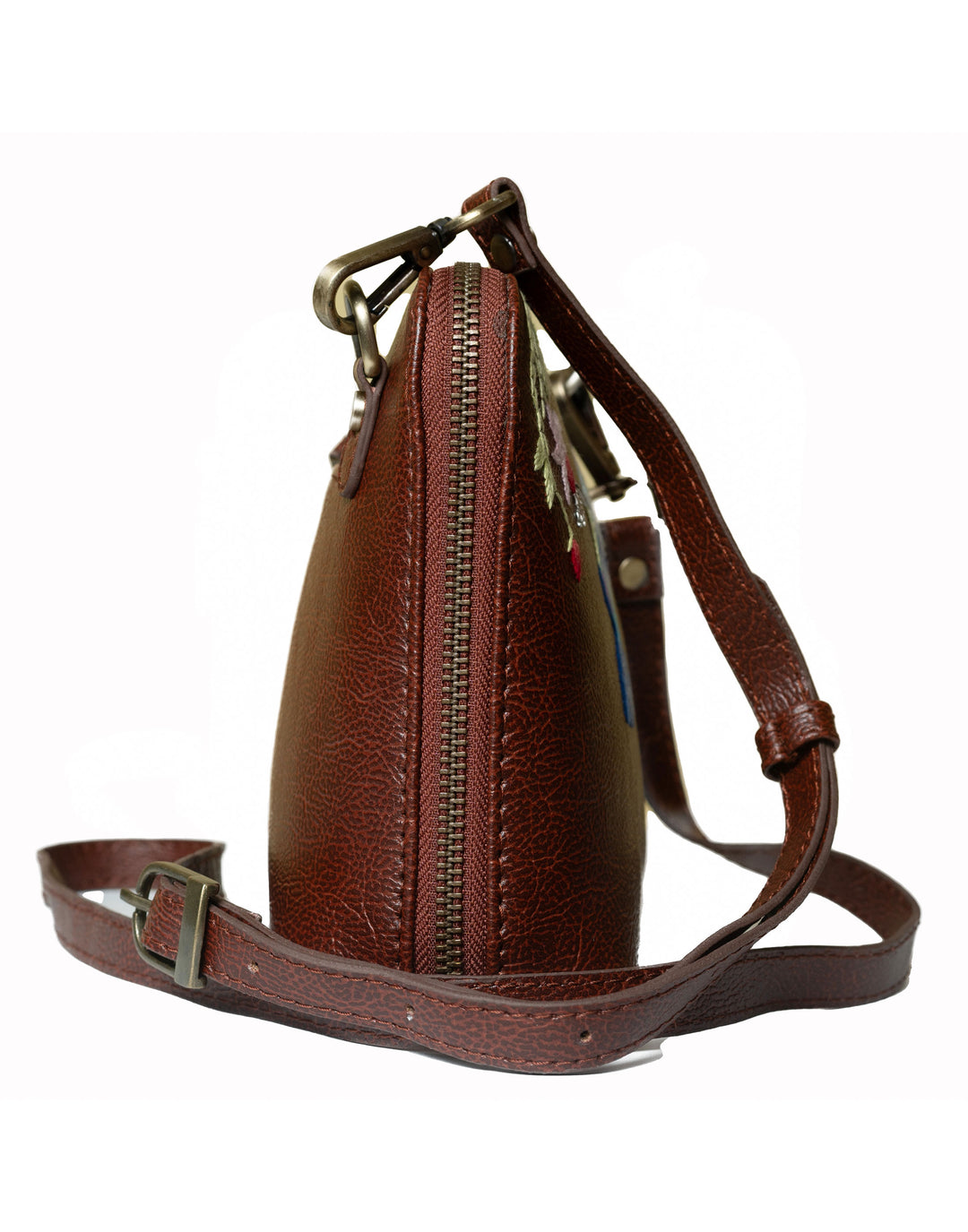 Hand Embroidered  Hummingbird Venice Sling Bag