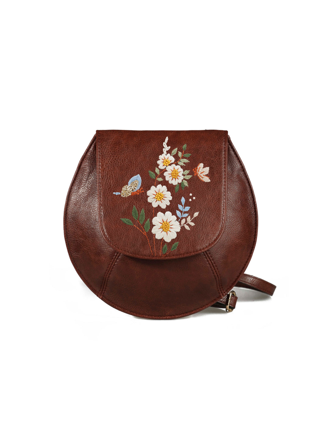 White Daisy Bianca Sling Bag