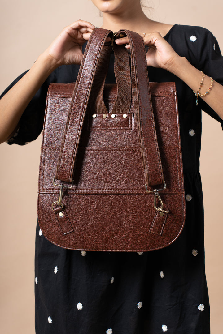 Humming Bird Brown Backpack