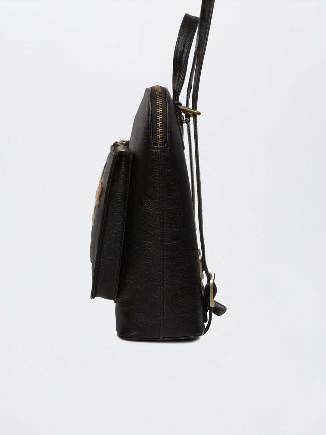 White Daisy Convertible Backpack cum Sling