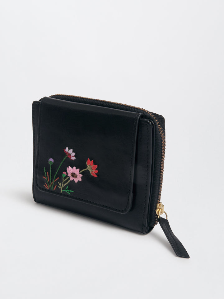 Black Peekaboo Wallet