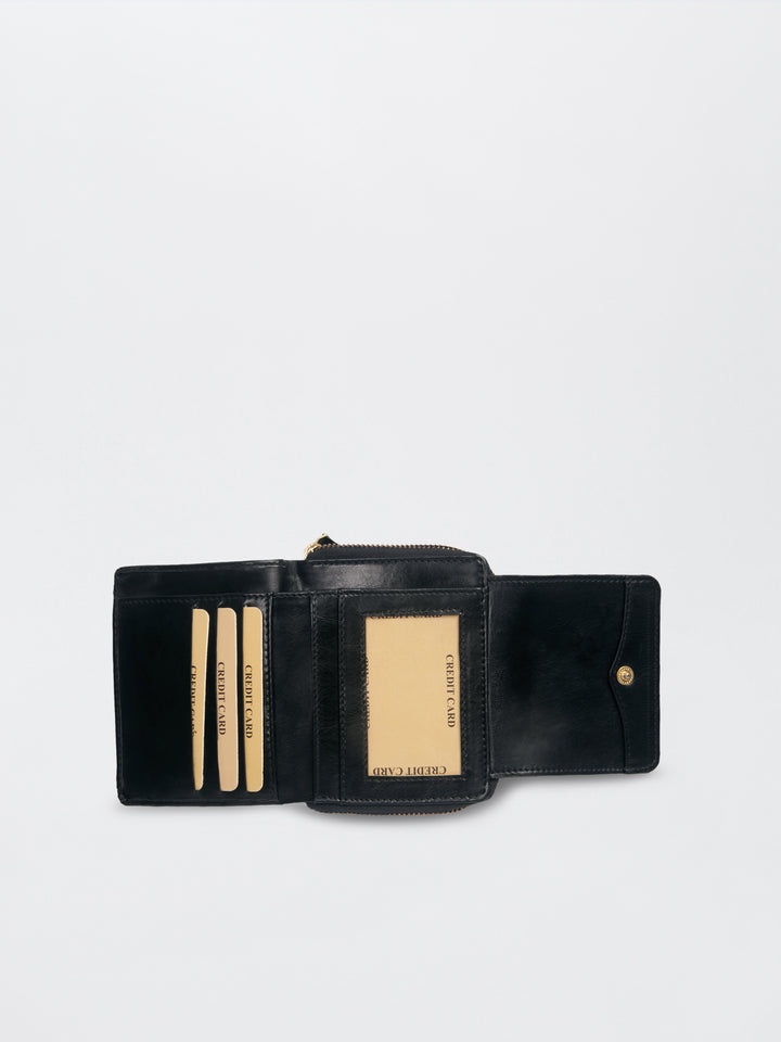 Black Peekaboo Wallet