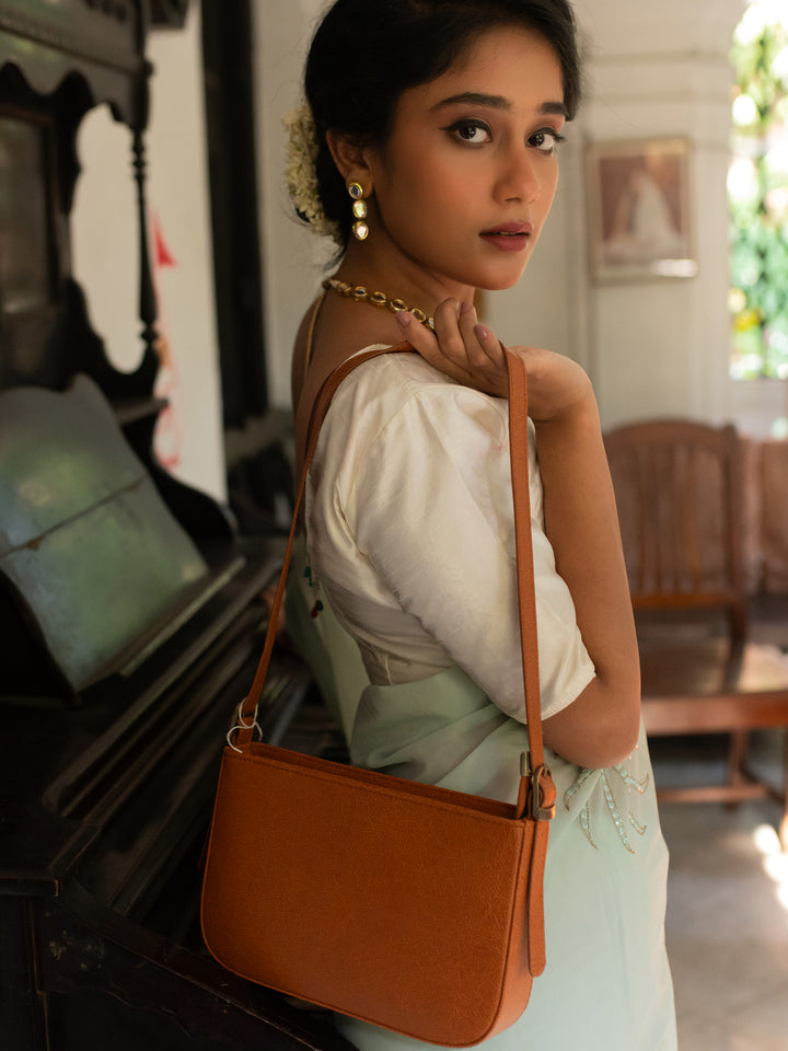 Baguette Bag-Tan