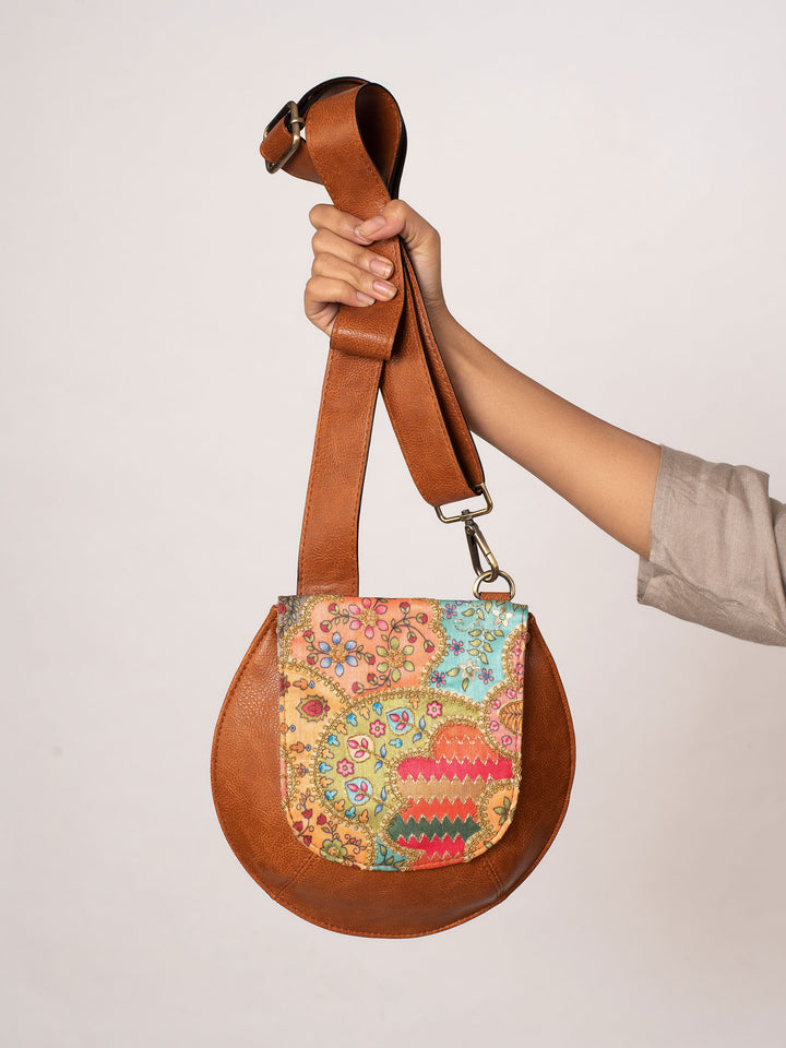 Patchwork Bianca Sling Bag - Miri