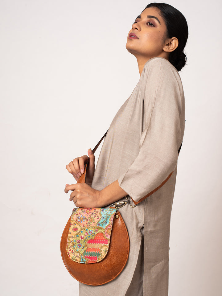 Patchwork Bianca Sling Bag - Miri