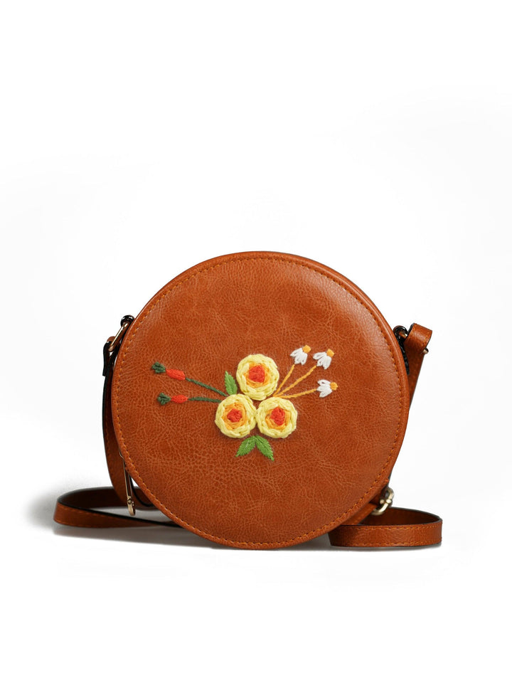 Three Roses Sling Bag - Miri