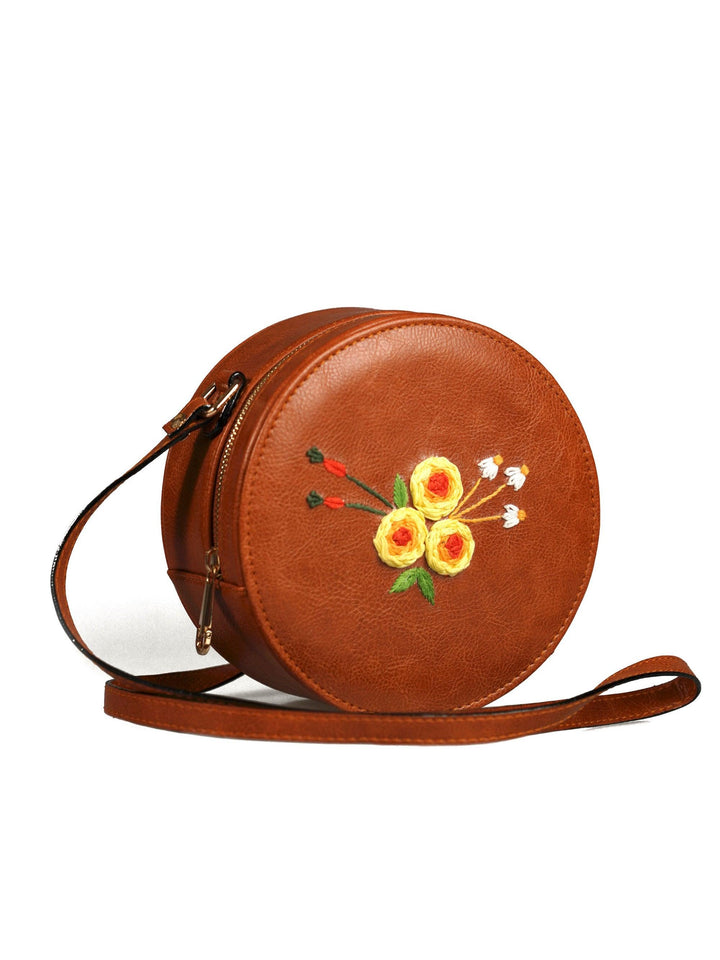 Three Roses Sling Bag - Miri