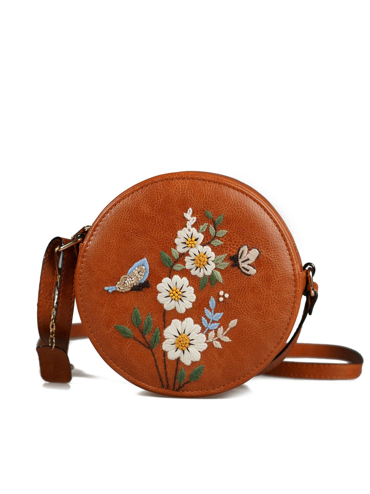 White Daisy Sling Bag - Miri