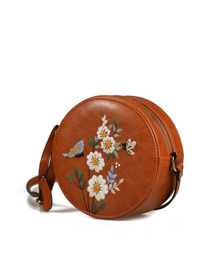White Daisy Sling Bag - Miri