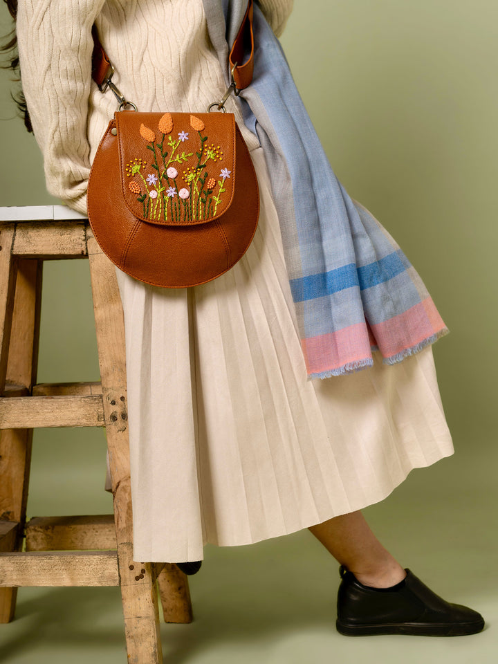 Peach Cornfield Bianca Sling Bag