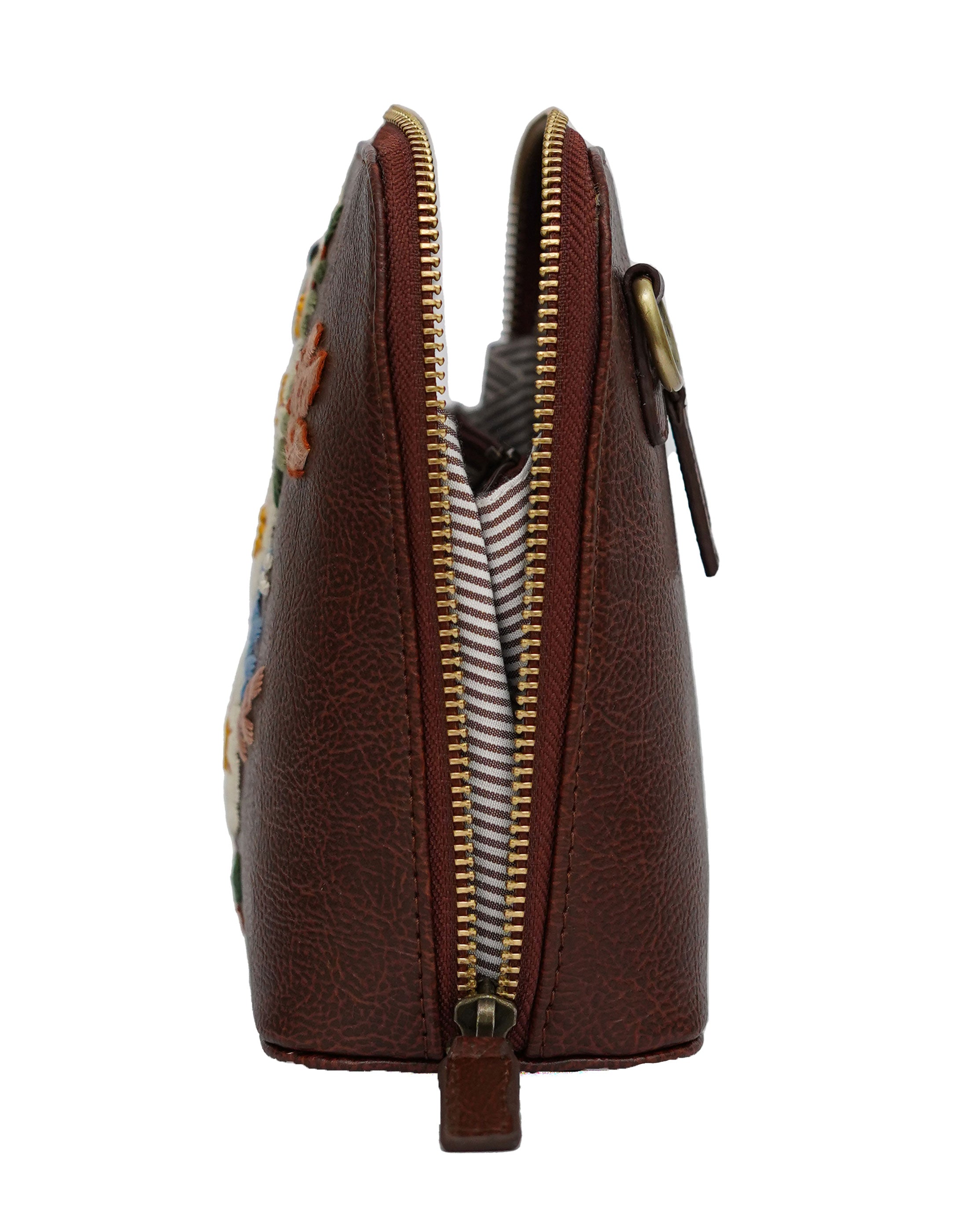 Hand Embroidered White Daisy Colaba Sling Bag – Miri