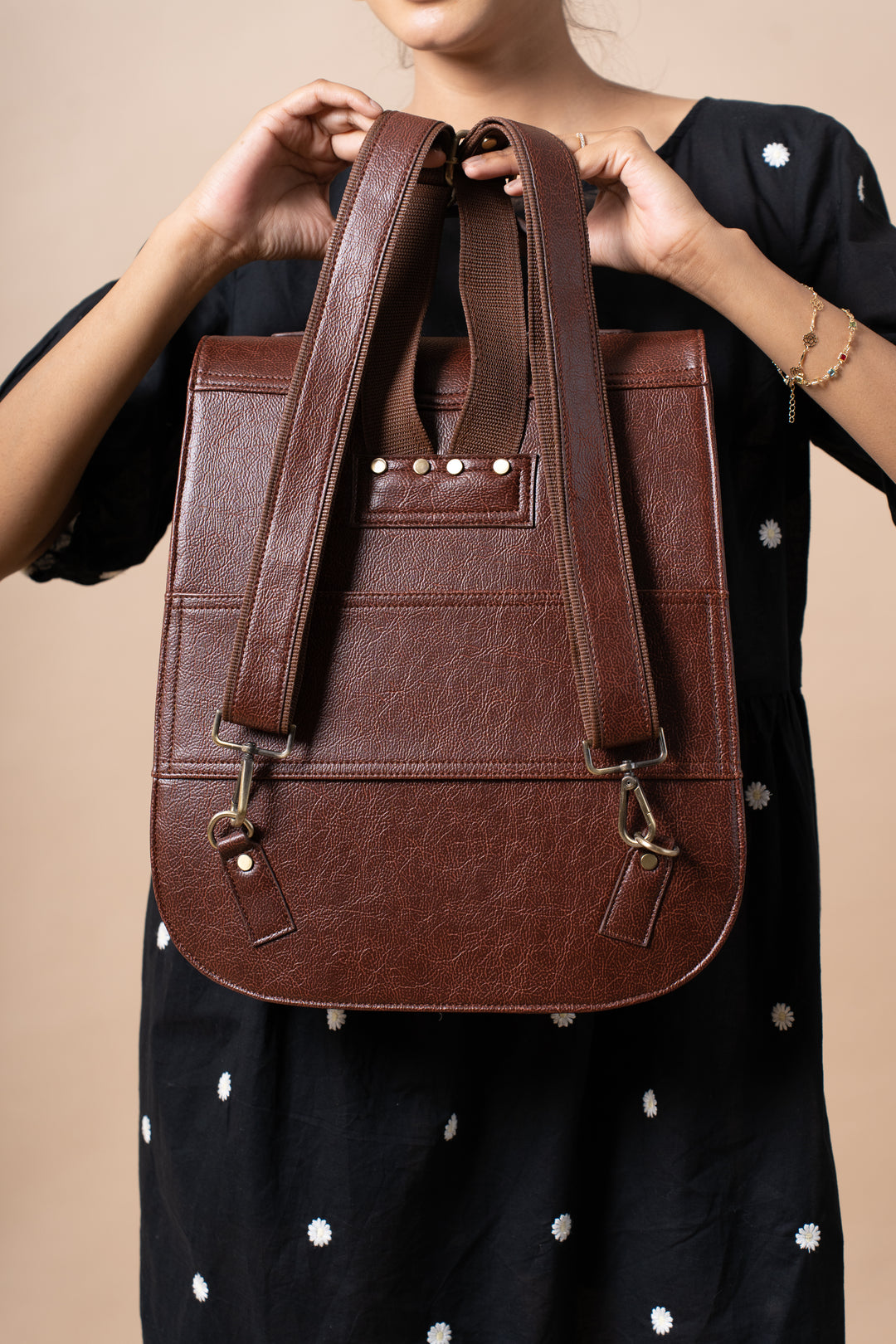 Humming Bird Brown Backpack