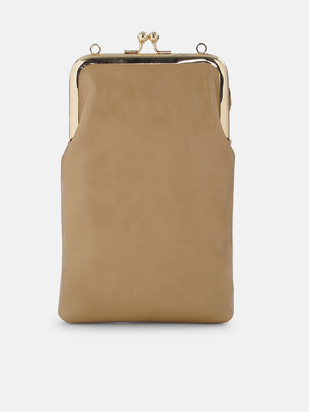 Morning Melody Cross Stitched Mobile Sling - Beige