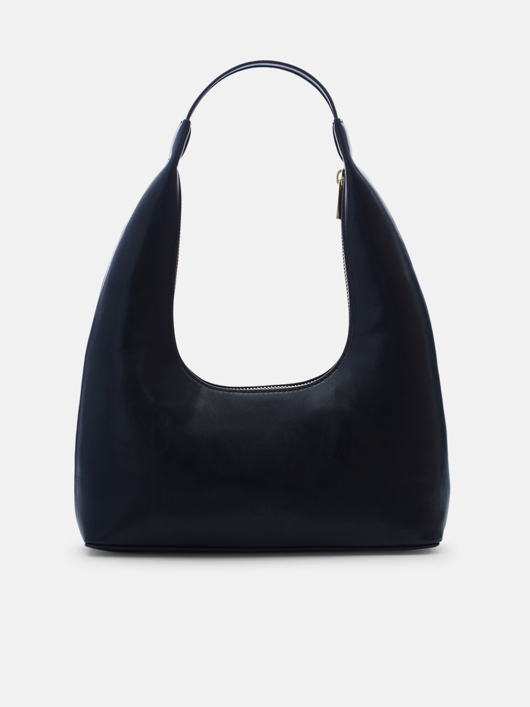 Nilgiri Dawn Cross Stitched Shoulder Bag - Black