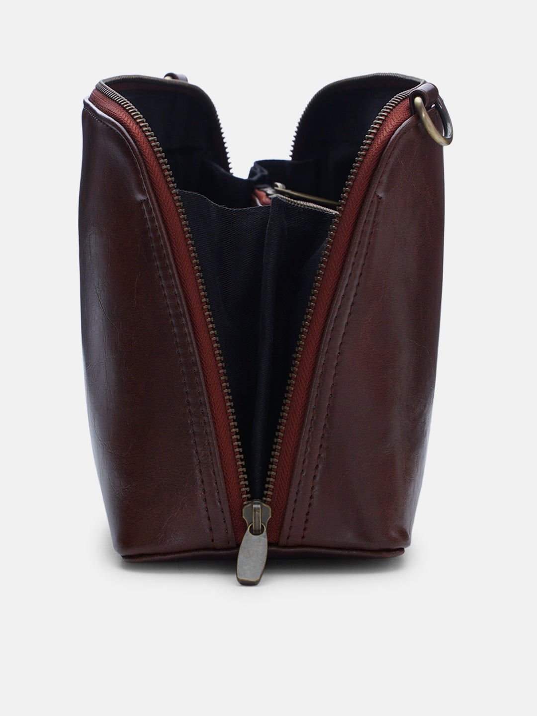 Mountain Bride Cross Stitched Lodhi Sling - Brown