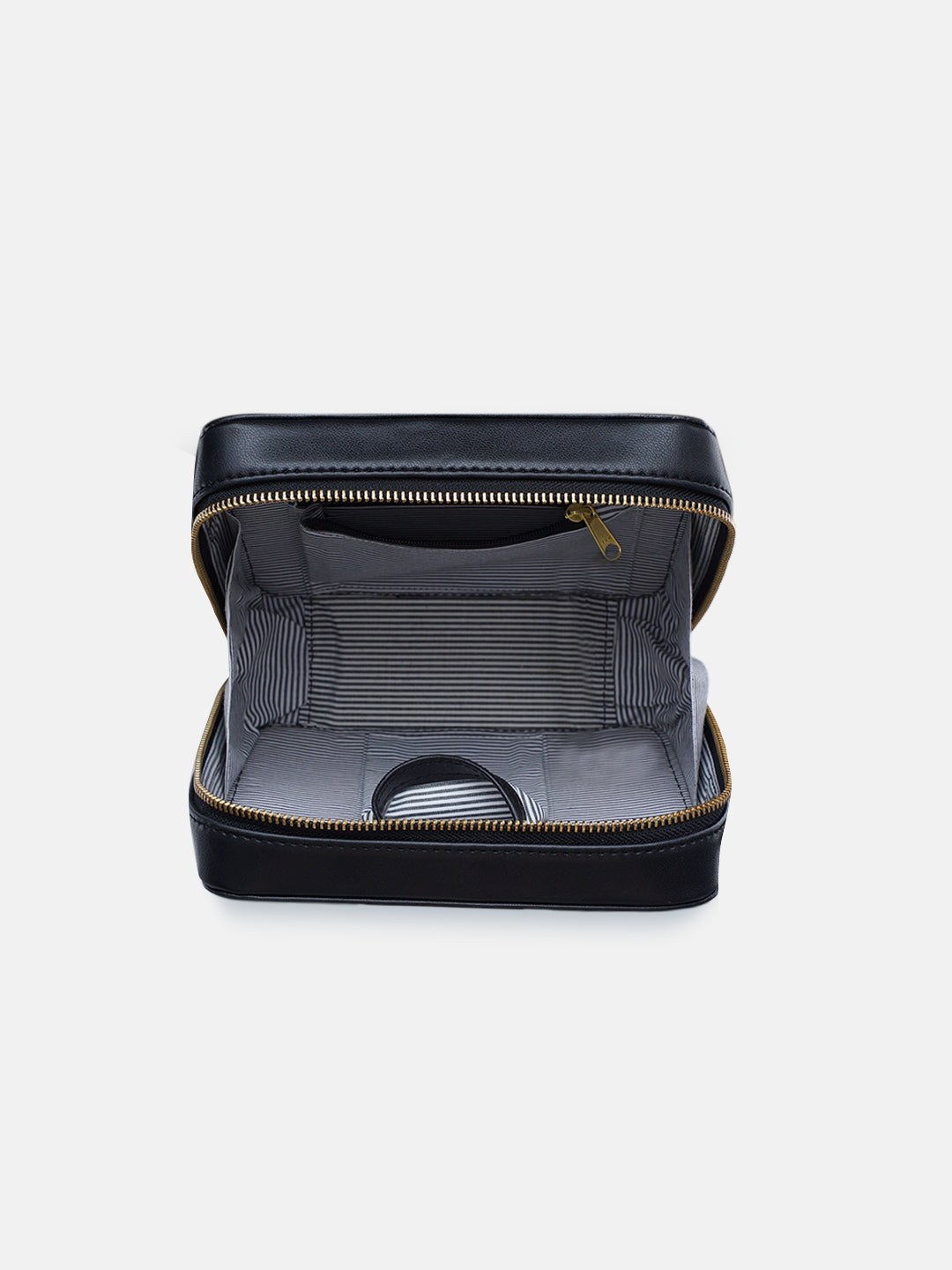Mountain Bride Cross Stitched Square Sling - Black