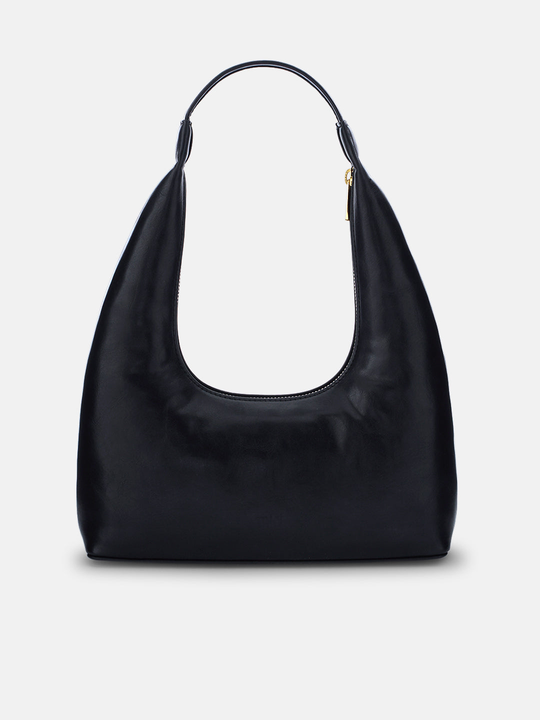 Coonoor Dream Cross Stitched Shoulder Bag - Black
