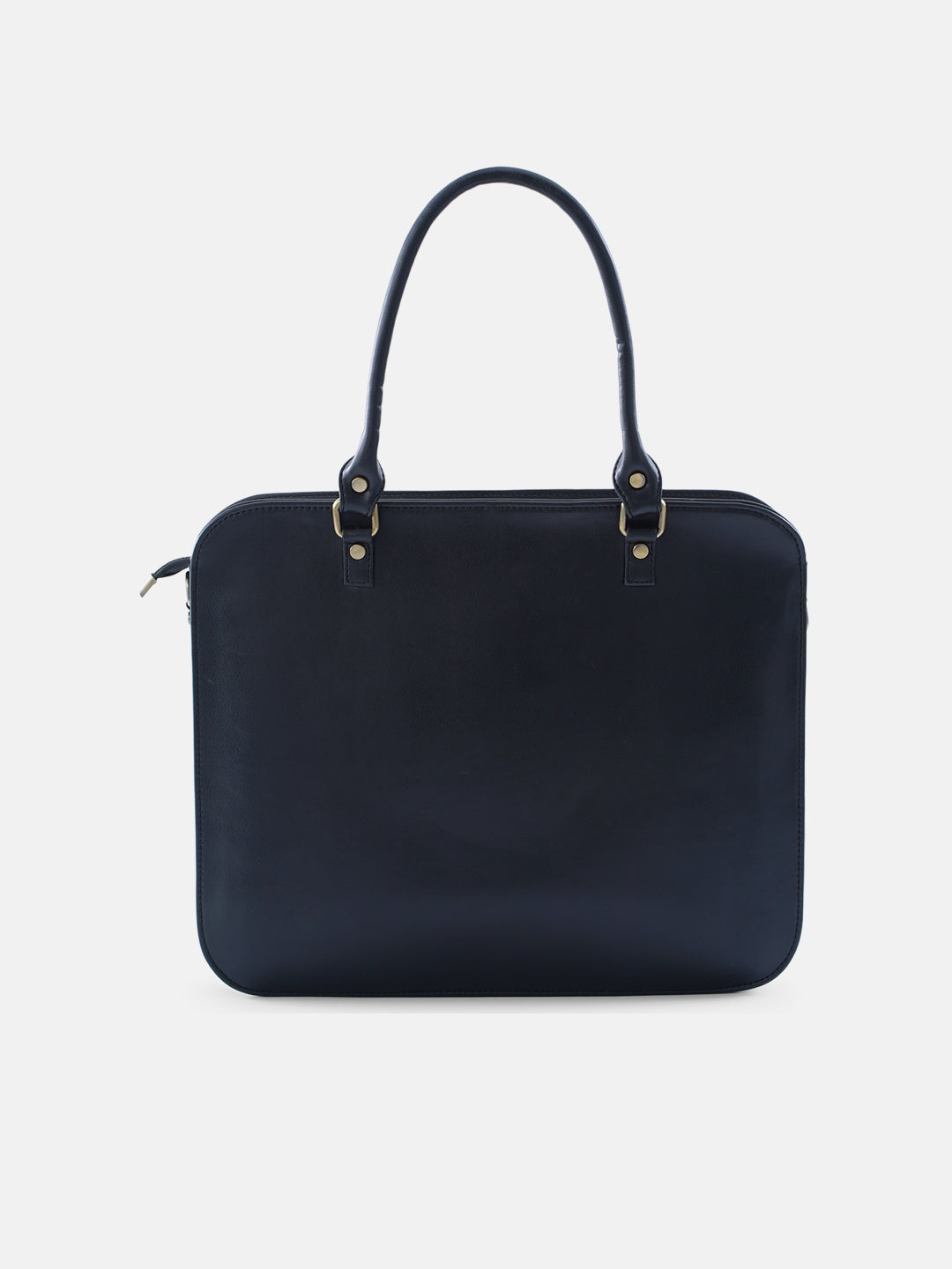 Mountain Bride Cross Stitched Laptop Bag - Black