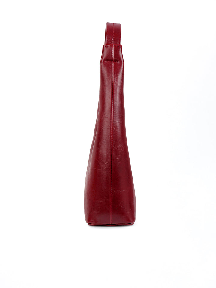 Gulzar Hand Embroidered Tote Bag - Deep Burgundy
