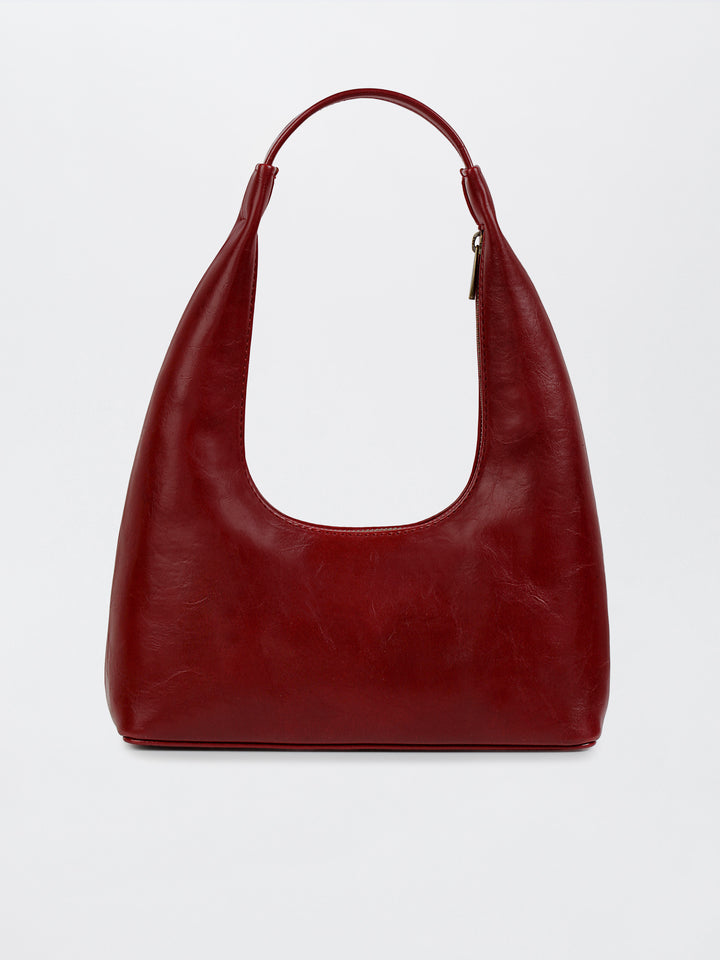 Gulzar Hand Embroidered Tote Bag - Deep Burgundy