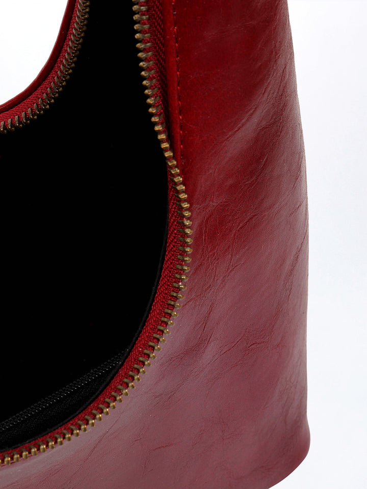 Gulzar Hand Embroidered Tote Bag - Deep Burgundy