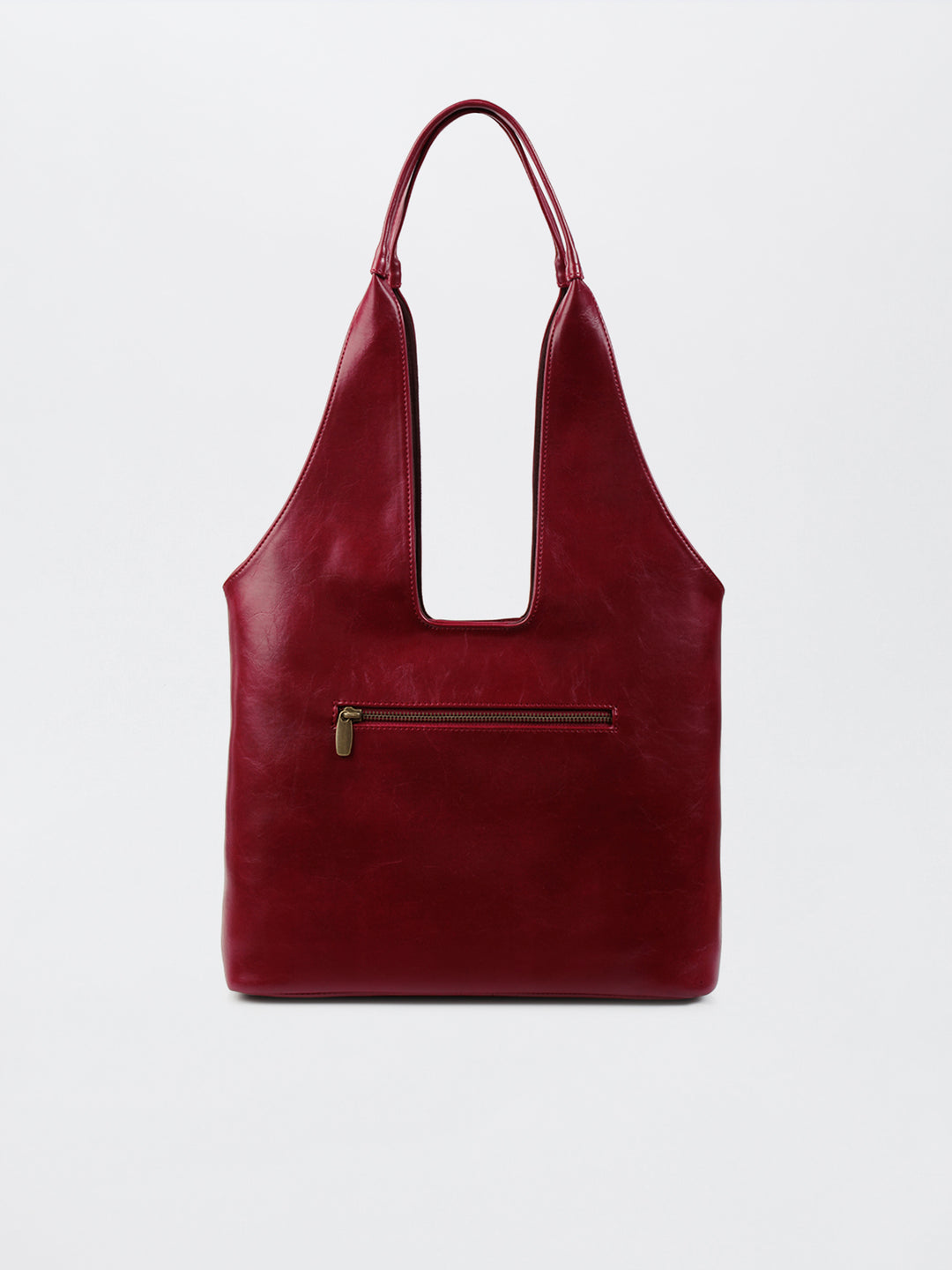 Misty Petals Hand Embroidered Chowk Tote - Kafal Berry