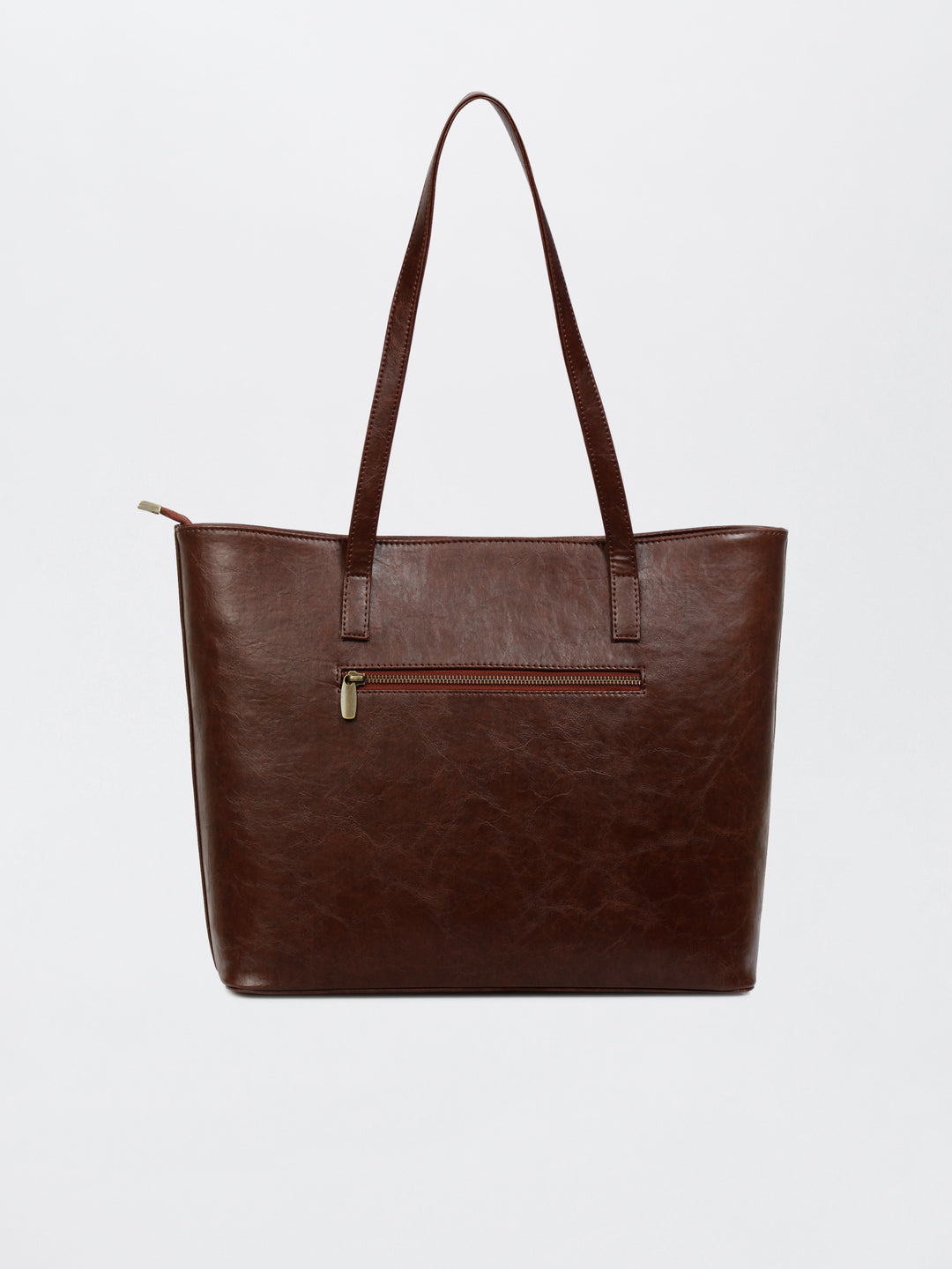 Van Gulab Hand Embroidered Safar Tote - Brown