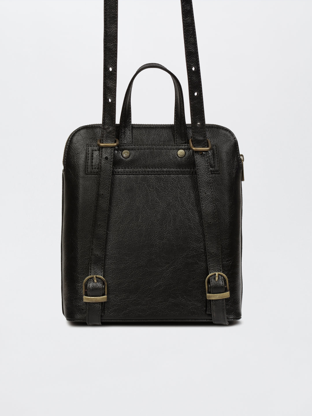 Rose Cross Stitch Convertible Backpack Cum Sling