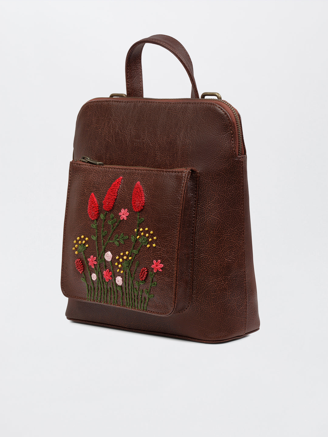 Crimson Cornfield Convertible Backpack cum Sling
