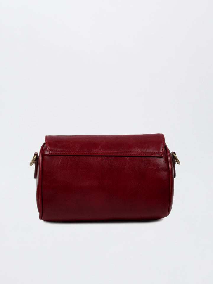 Naqsh - Hand Embroidered Retro Flap Sling - Maroon