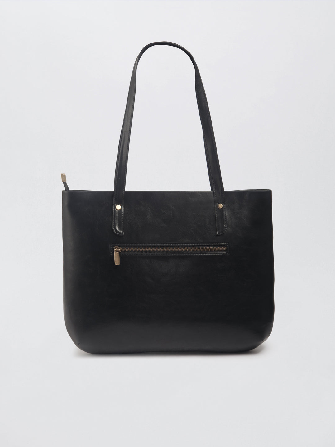 Hand Embroidered Black Iris Tote Bag – Miri - Main Image