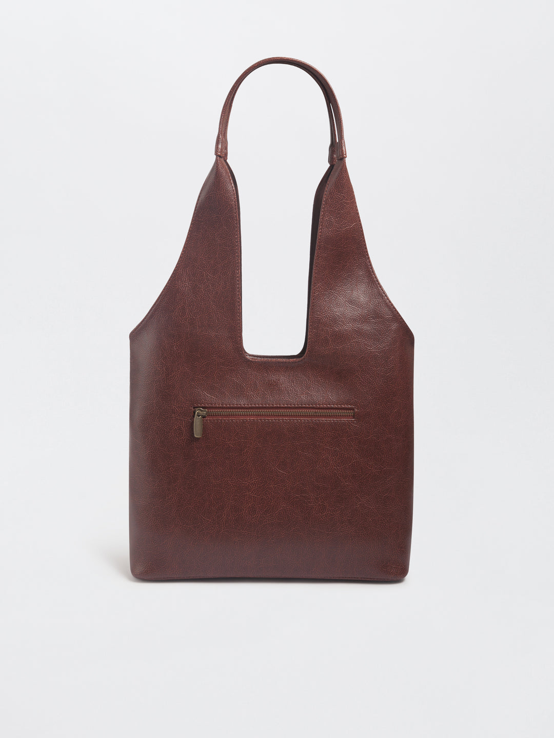 Cherry Brown Handcrafted Tote Bag