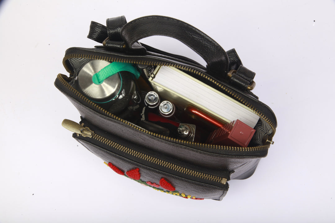 Crimson Cornfield Convertible Backpack cum Sling