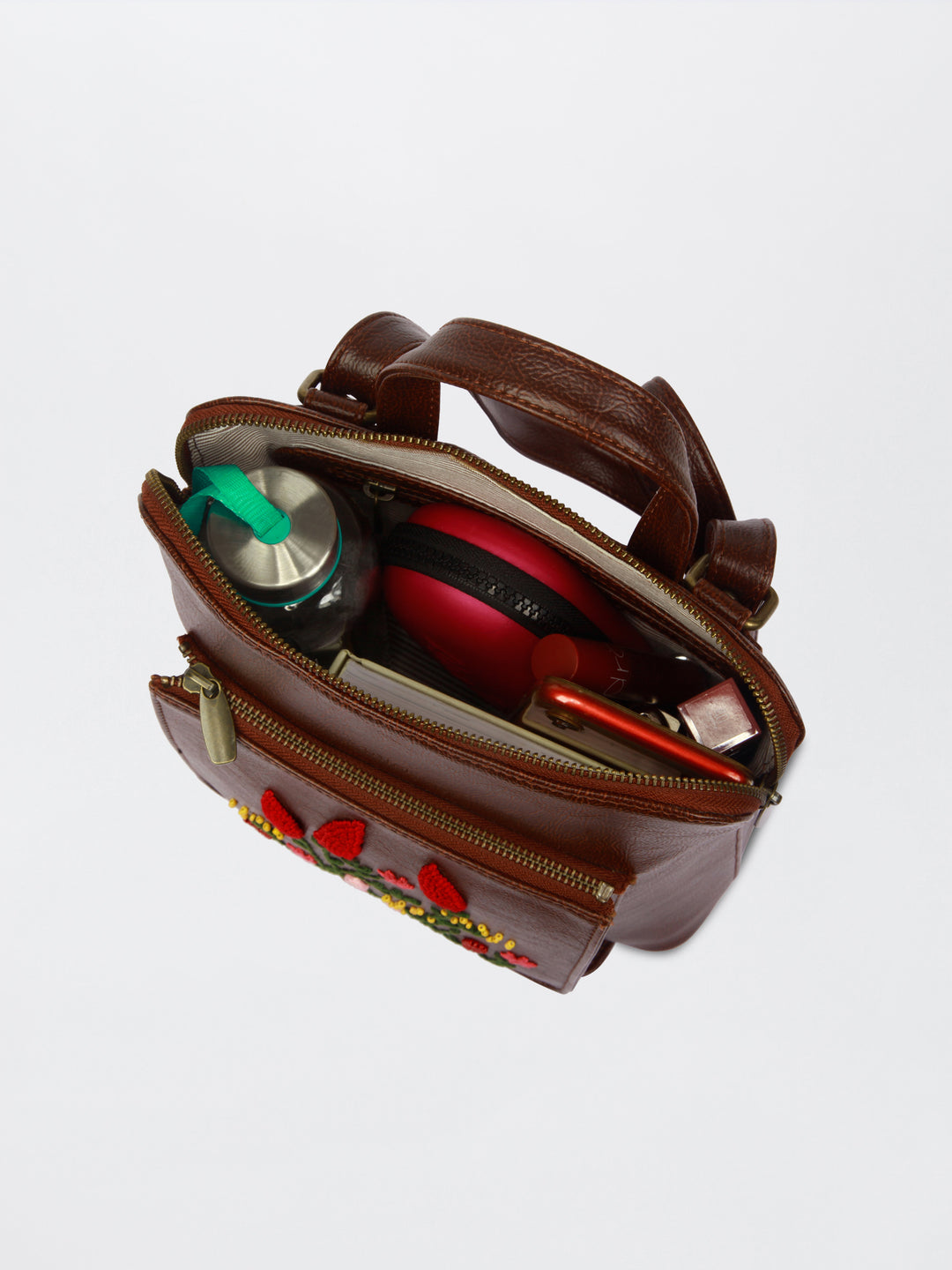 Crimson Cornfield Convertible Backpack cum Sling
