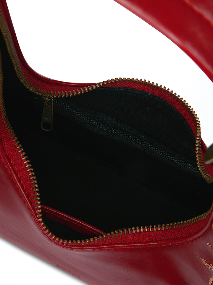 Gulzar Hand Embroidered Tote Bag - Deep Burgundy