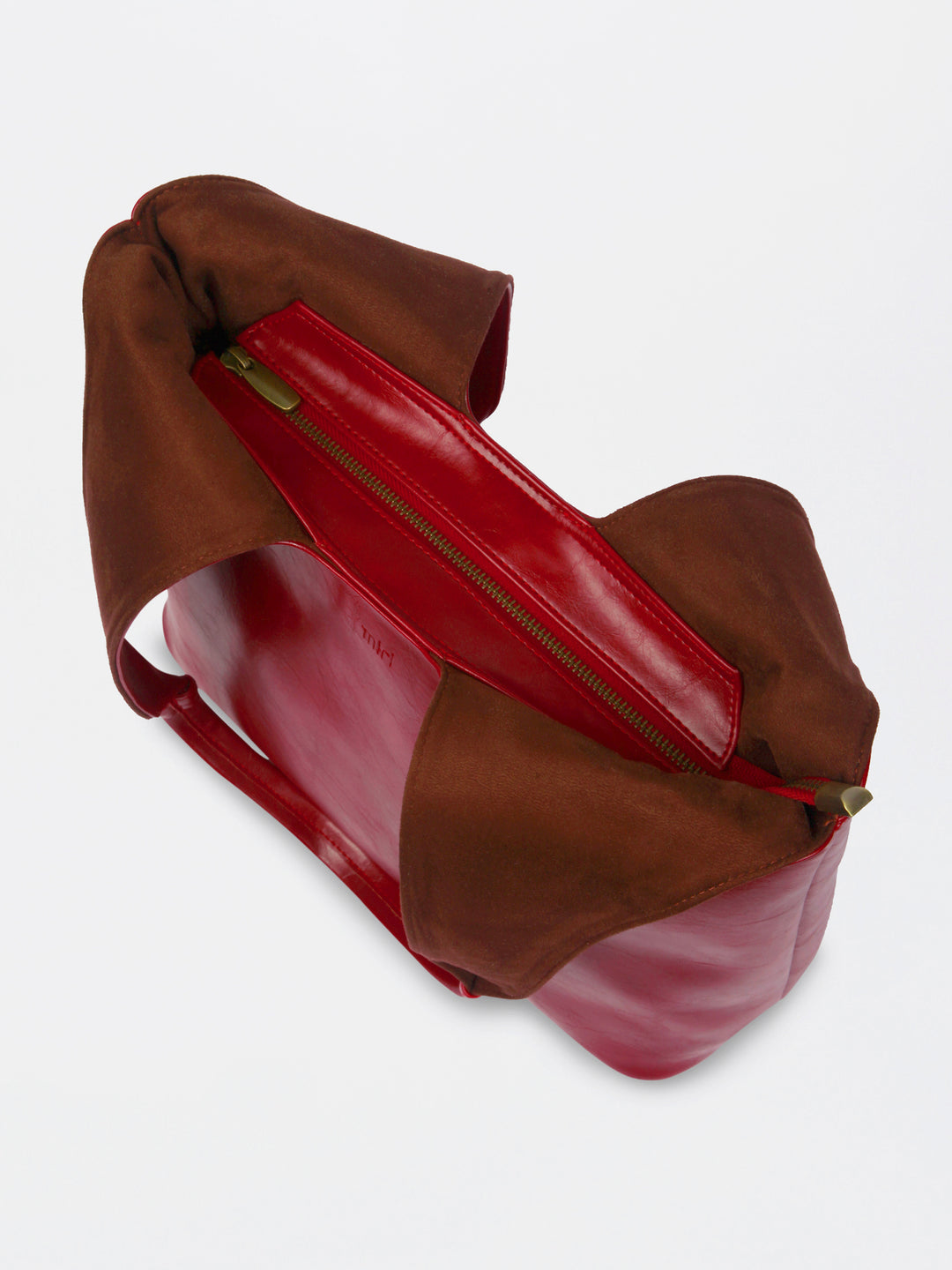 Misty Petals Hand Embroidered Chowk Tote - Kafal Berry