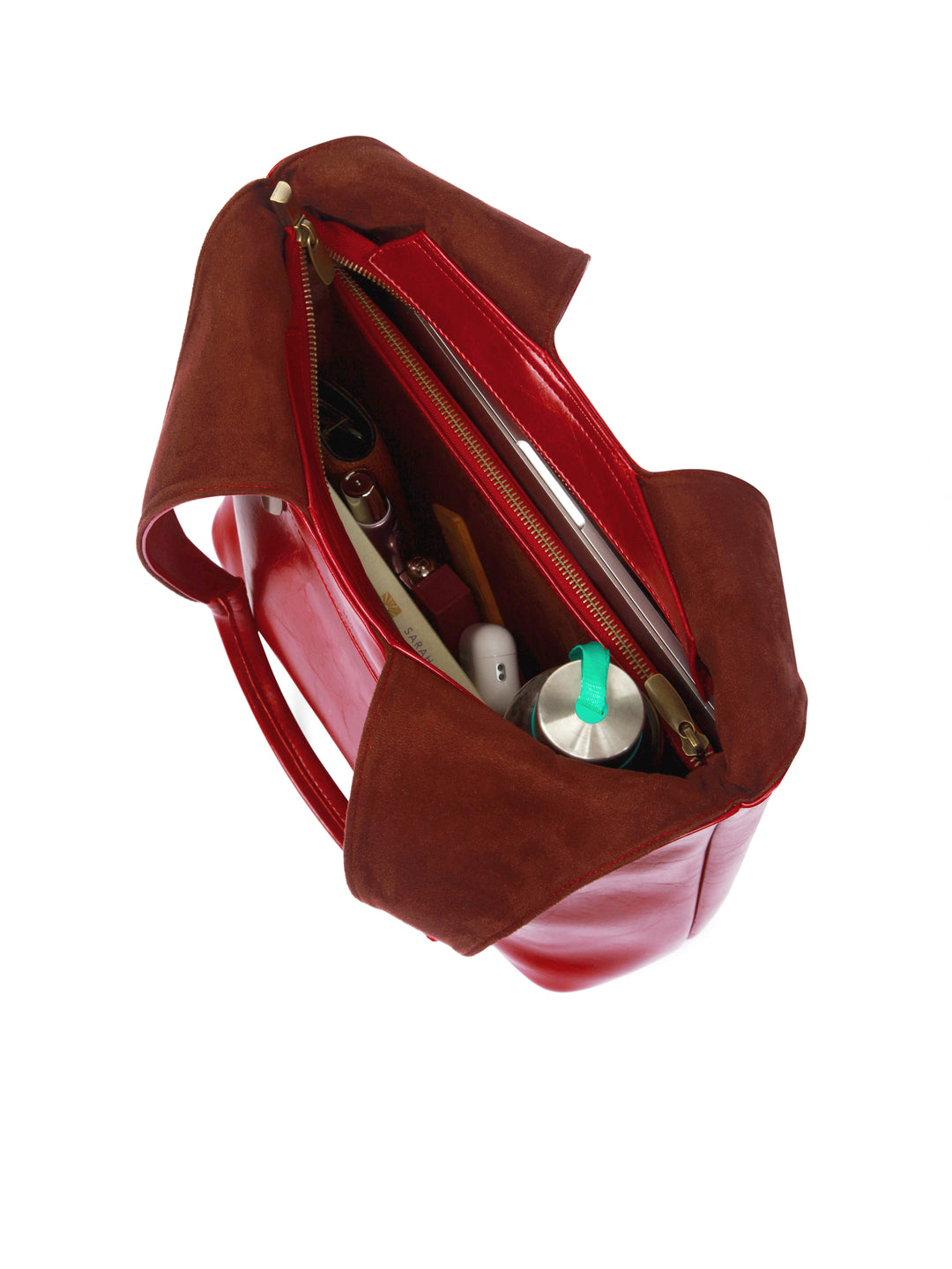 Misty Petals Hand Embroidered Chowk Tote - Kafal Berry