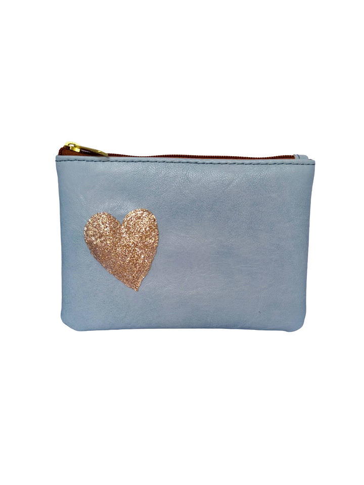 Heart Of Gold Mini Pouch