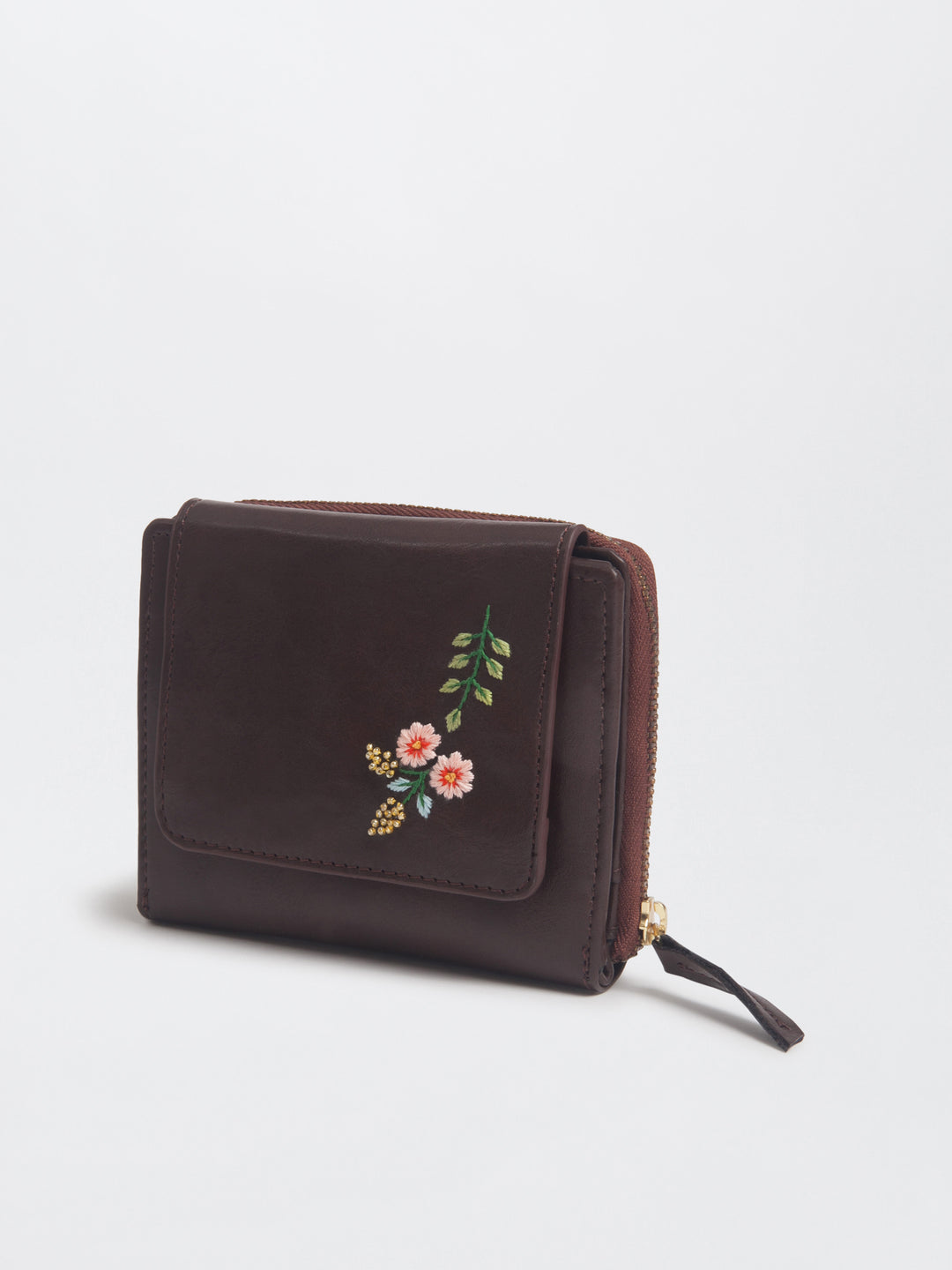 Brown Peekaboo Wallet