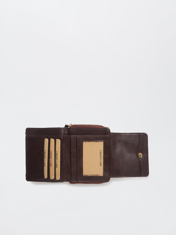 Brown Peekaboo Wallet