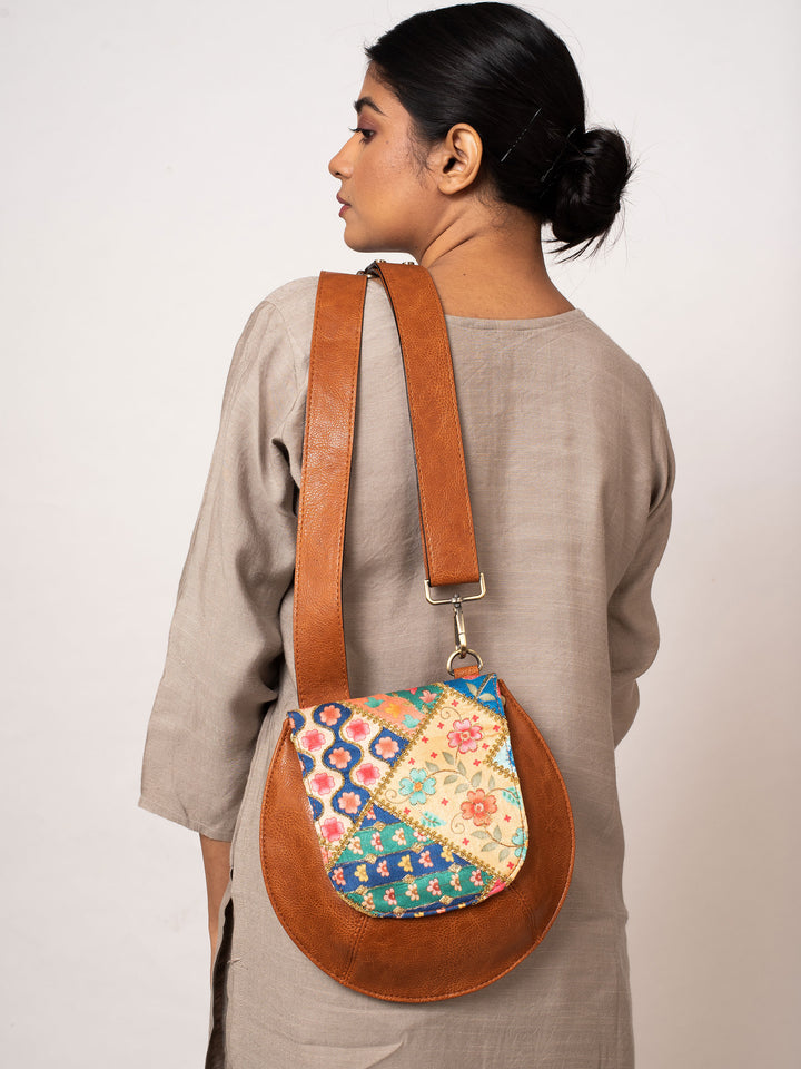 Patchwork Bianca Sling Bag - Miri