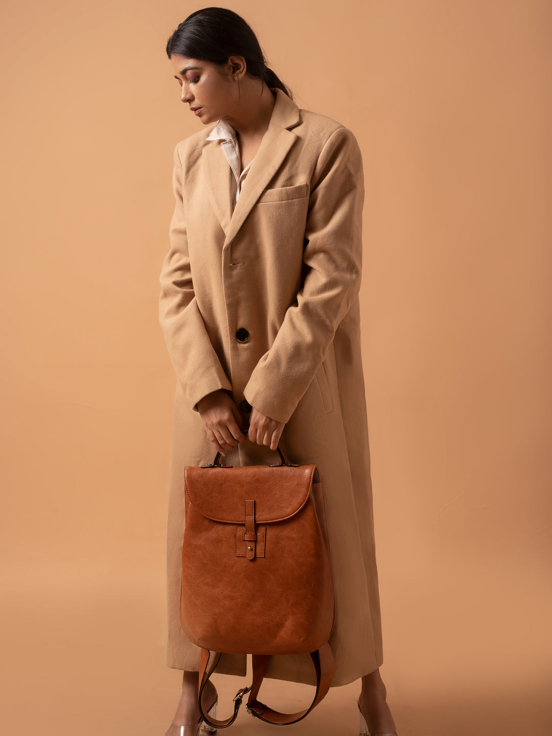 Classic Tan Backpack - Miri