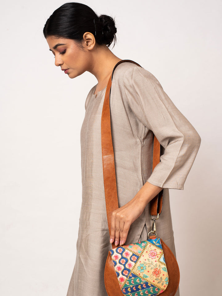 Patchwork Bianca Sling Bag - Miri