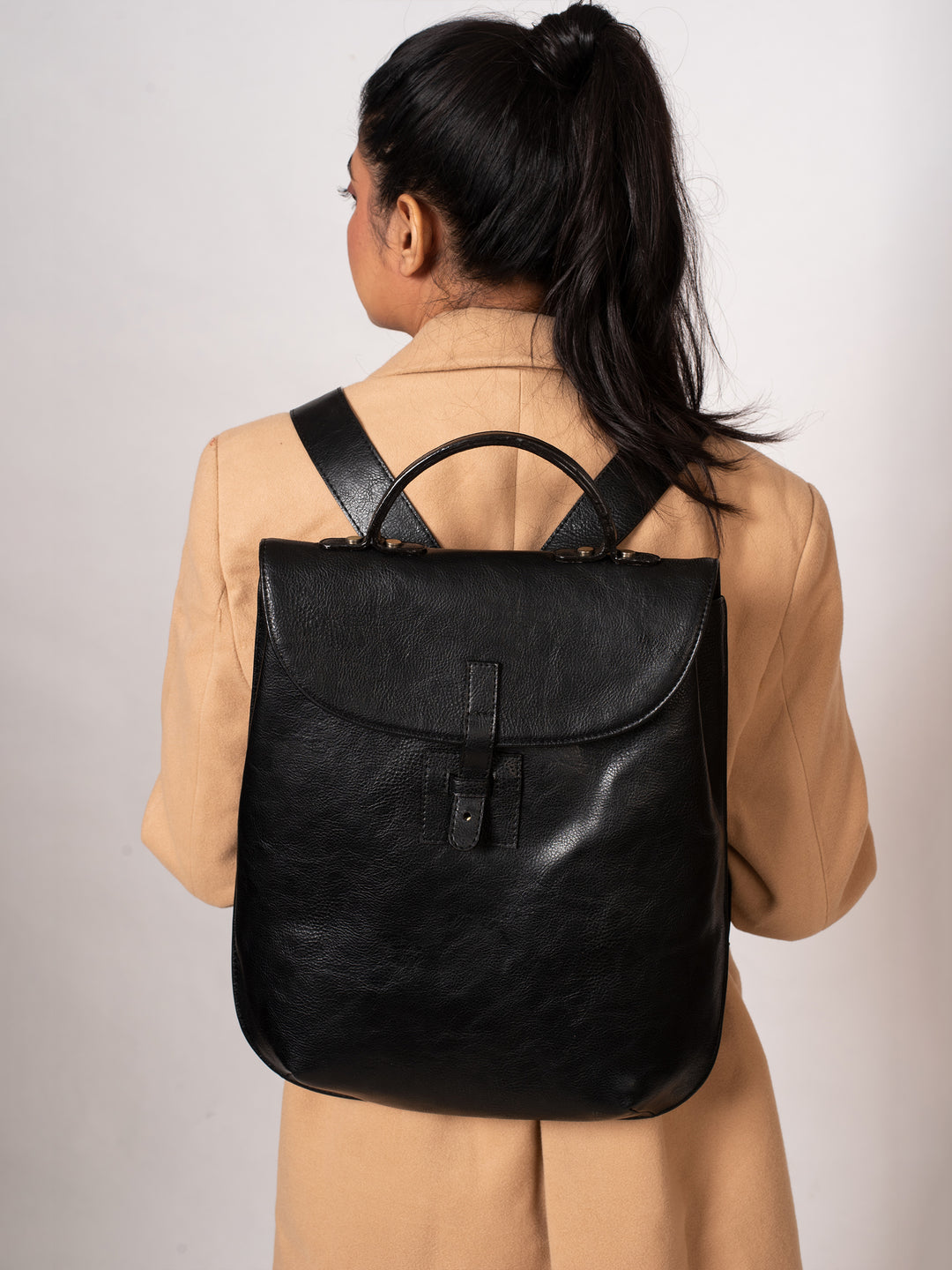 Midnight Black Backpack - Miri