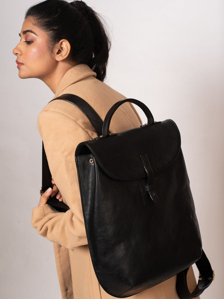 Midnight Black Backpack - Miri