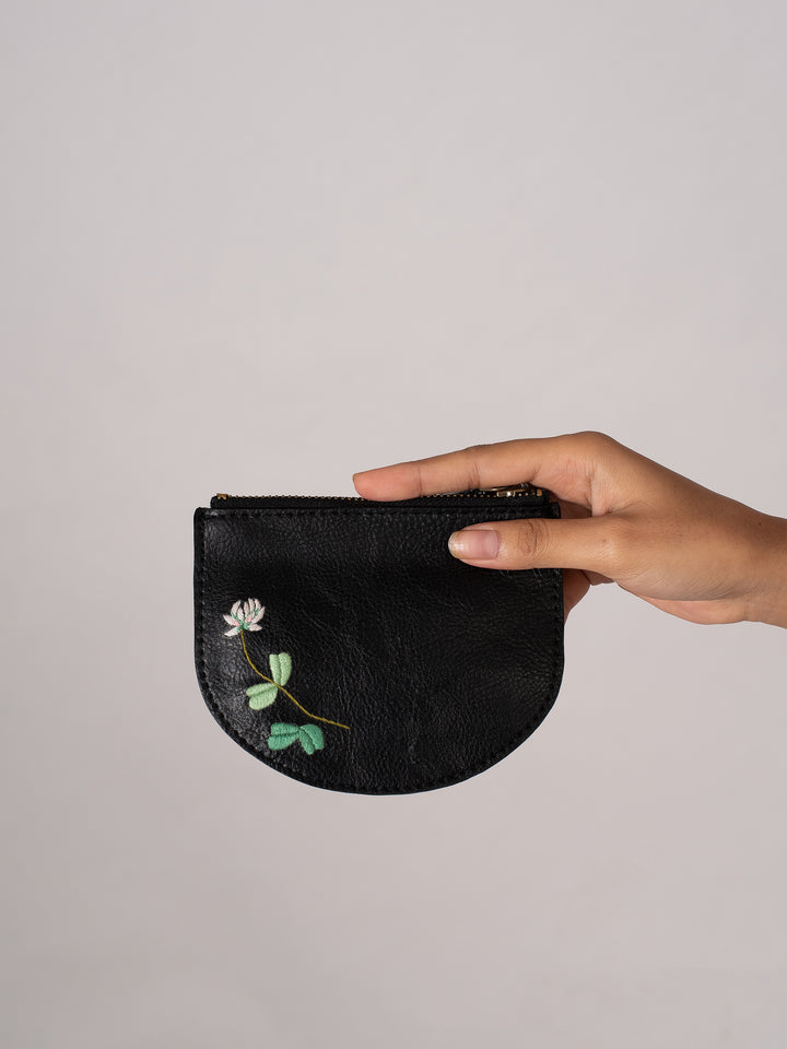White Lily Mini Wallet - Miri